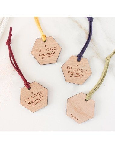 Llavero madera - "TU LOGO AQUÍ" | This Is Kool