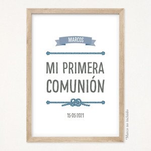 Cartel comunión - "MARINERO"
