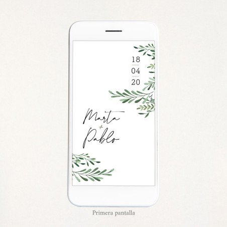 Vídeo invitación boda - "AURA"