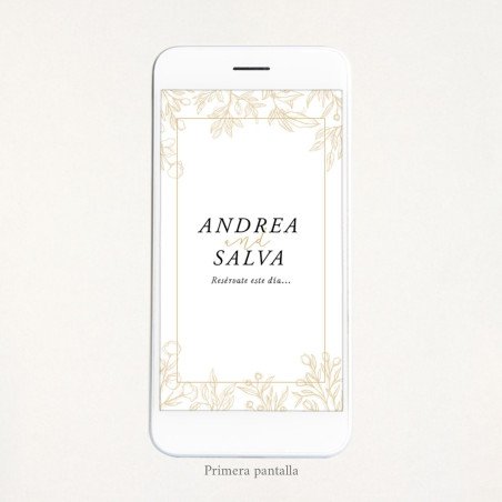 Vídeo invitació casament - "BLOOM"