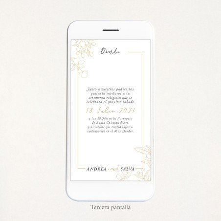 Vídeo invitació casament - "BLOOM"