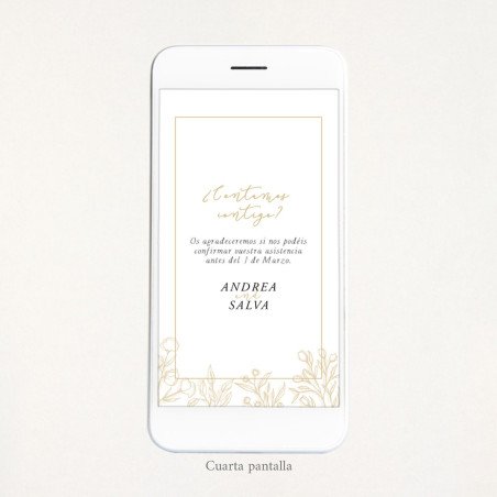 Vídeo invitación boda - "BLOOM"