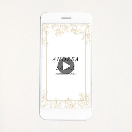 Vídeo invitación boda - "BLOOM"