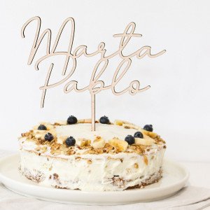Cake topper boda - “NOSOTROS” 2