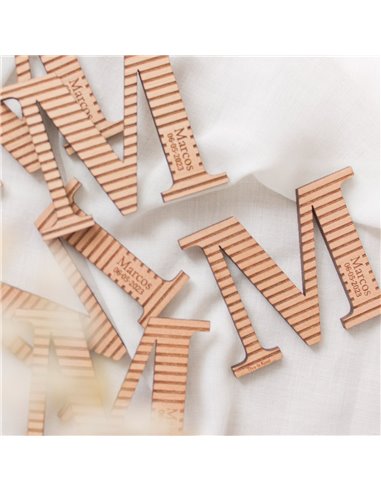 Imant comunió fusta - "INICIAL RATLLES"