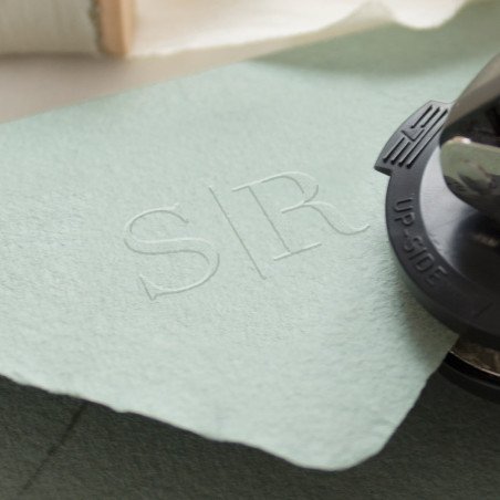 Sello relieve a conjunto - invitaciones de boda