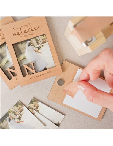 Imant comunió fusta - "JOY NENA"