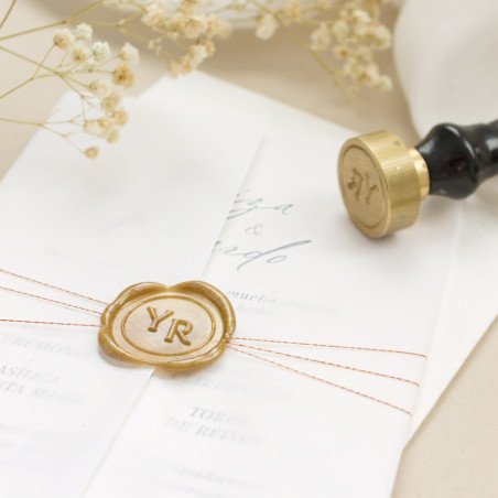 Segell lacre casament - "BIANCA"