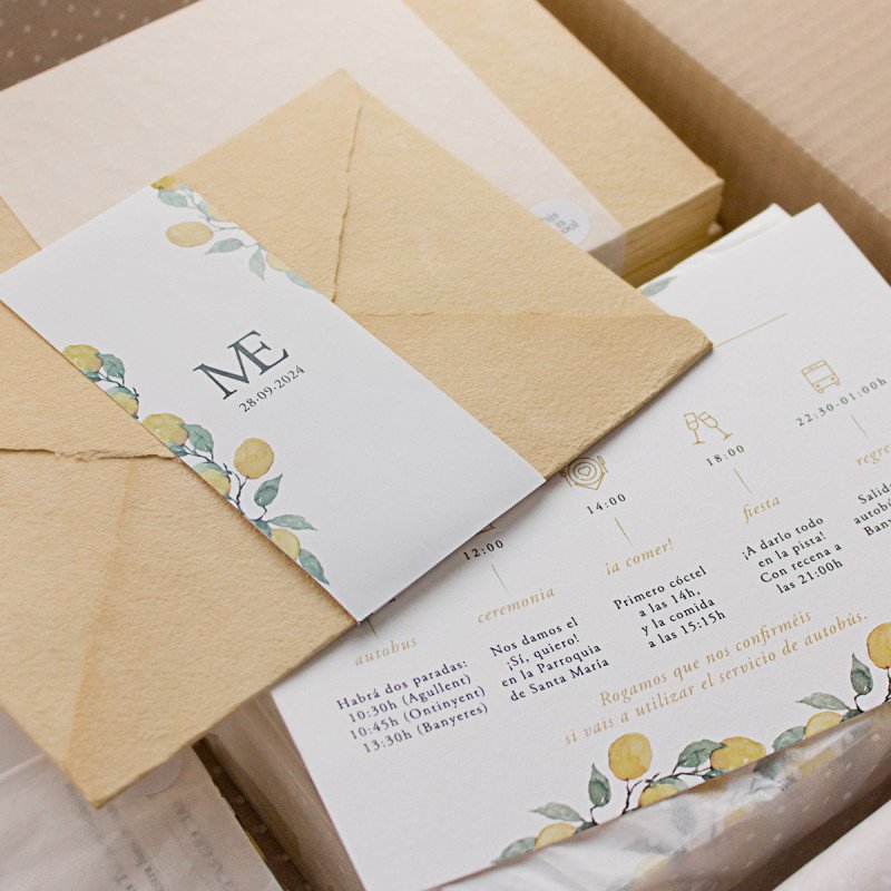 Invitación boda - "IMPRIME TU DISEÑO"