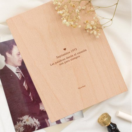 Marc fotos fusta - "CARTA"