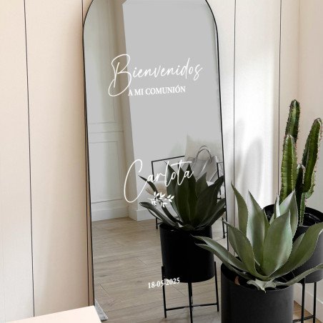 Pack vinil adhesiu bateig i comunió - "BENVINGUTS"