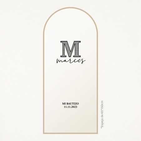 Pack vinil adhesiu bateig i comunió - "INICIAL"