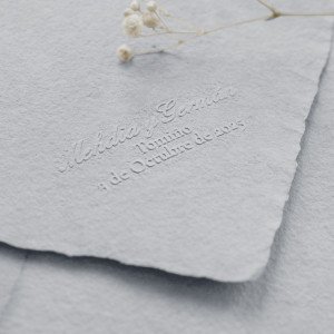 Sello relieve boda - "ELEGANCE"