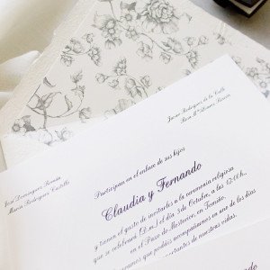 Invitación boda - "ELEGANCE"