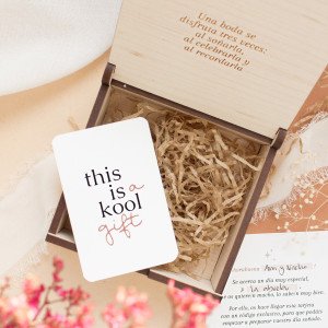 Tarjeta REGALO (Física)