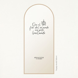 Pack vinilo adhesivo - "QUE...