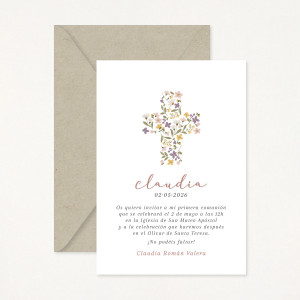 Invitació comunió - BETANIA