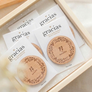 Imán madera comunión -...