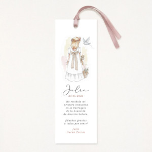 Marcapáginas comunión - ELLA