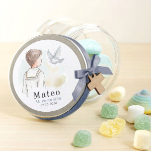 Pot transparent comunió -...