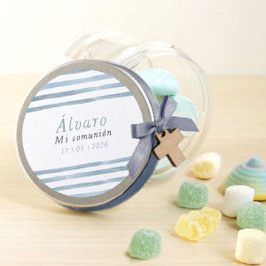 Tarro transparente comunión...