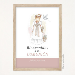 Cartel comunión - ELLA