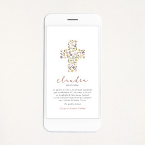 Invitación digital comunión...