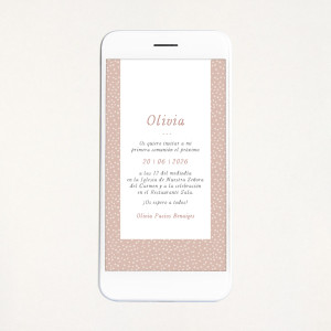 Invitación digital comunión...