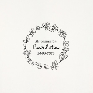 Segell comunió - "LILLY"