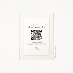 Làmina codi QR casament... 2