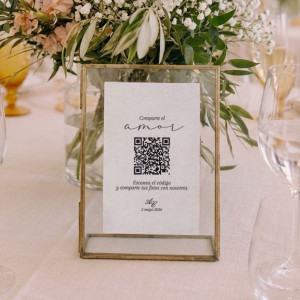 Làmina codi QR casament...