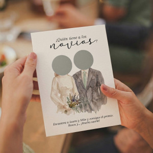 Rasca para bodas - ¿Quién...