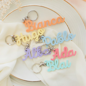 Llavero metacrilato - NAME