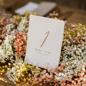 Número taula casament PAPER