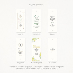 Targeta porta bengala casament 2