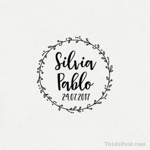 Sello boda - "OLIVO" | This Is Kool
