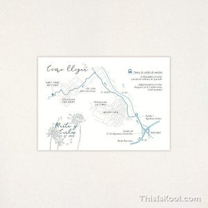 Mapa casament - "WISH" | This Is Kool