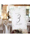 Número mesa boda - "CORONA OLIVO" | This Is Kool