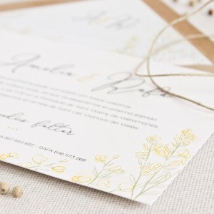 Invitació casament - "GINESTA" 2