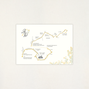 Mapa boda - "RETAMA" | This Is Kool