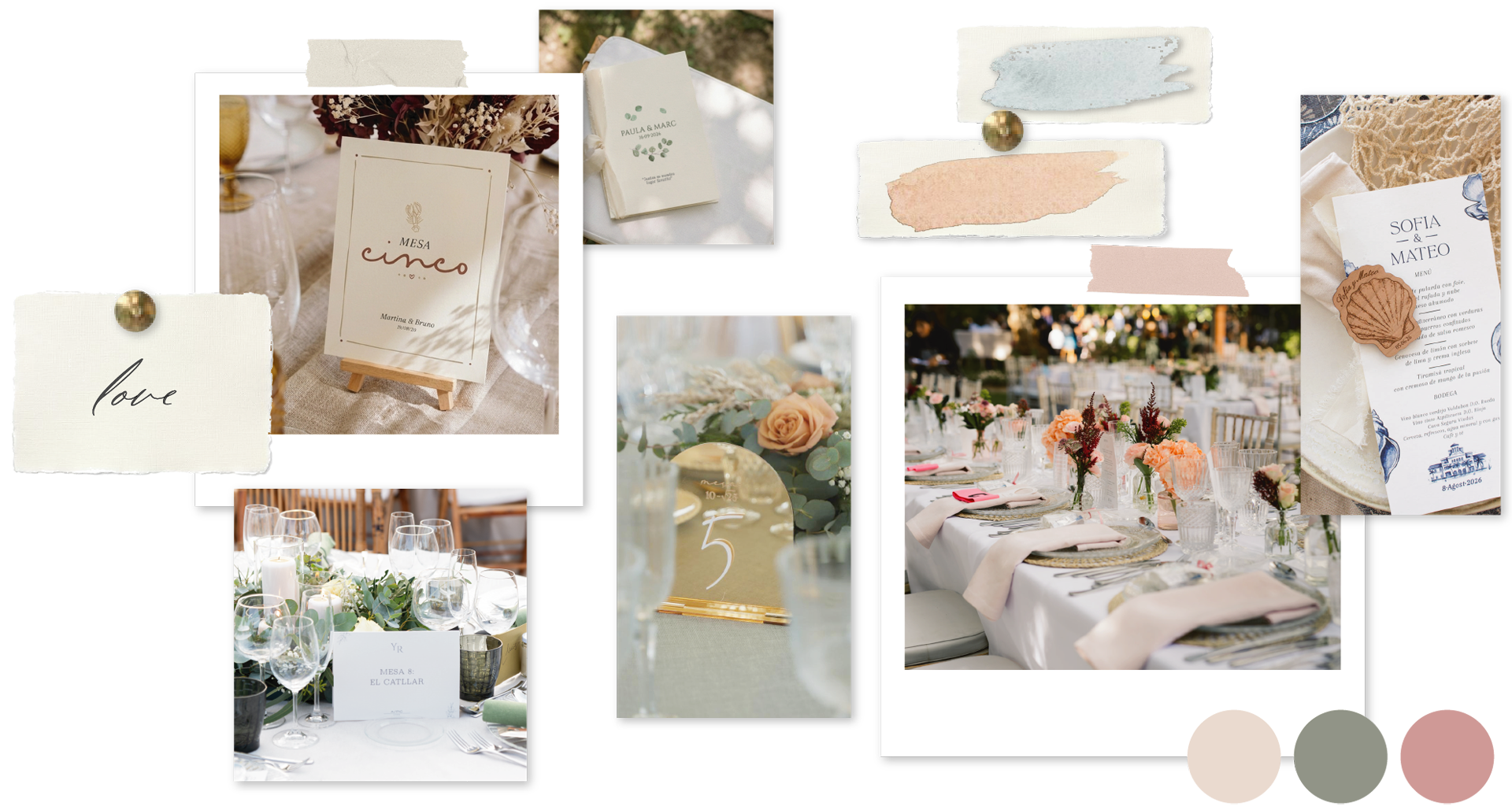 Inspiraci&oacute;n para celebraciones con estilo mediterr&aacute;neo y natural