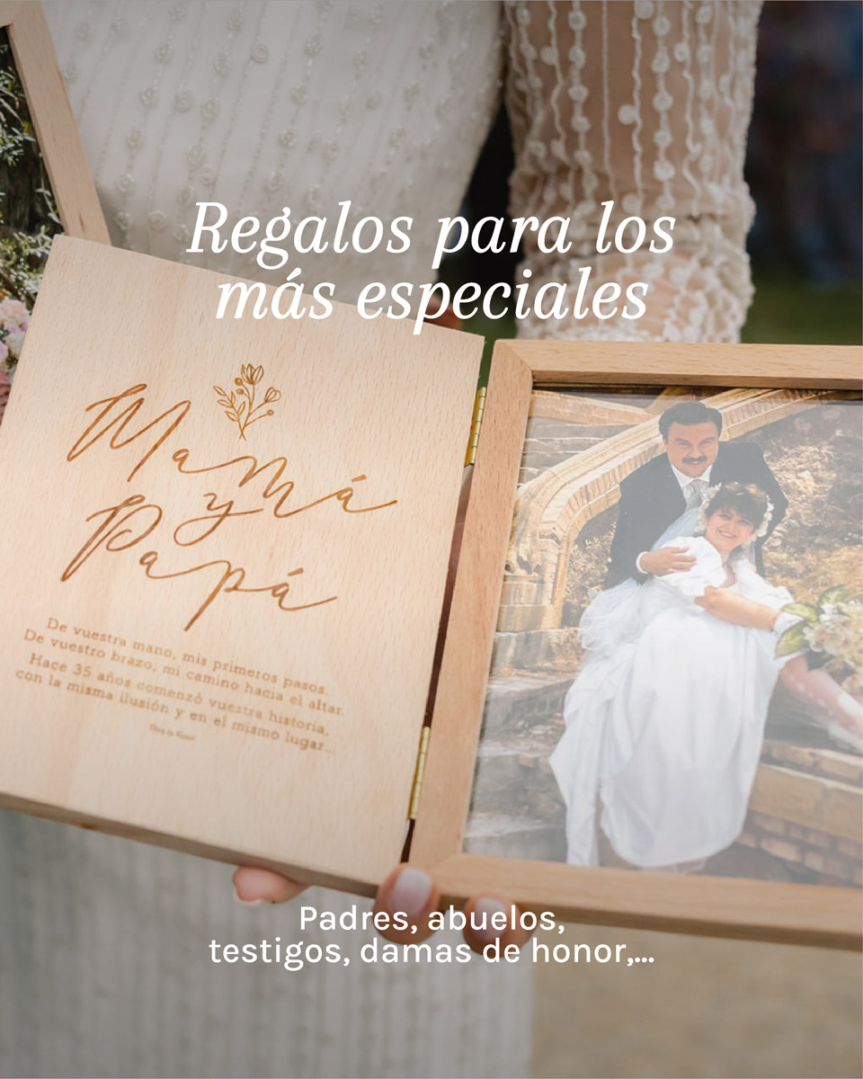 Regalos especiales para los invitados a la boda m&aacute;s importantes