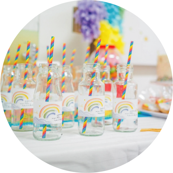 El primer cumplea&ntilde;os de Nico con la colecci&oacute;n "Rainbow"